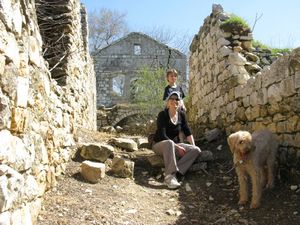 Remains of Maronite Christian village at Baram