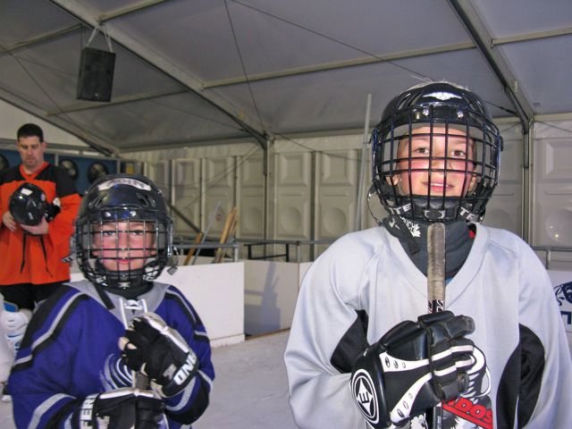 Brothers on the ice