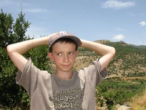 Ezra: The highest thing up here in the Golan Heights is the friggen' temperature