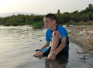 Ezra on the banks of the Sea of Galilee