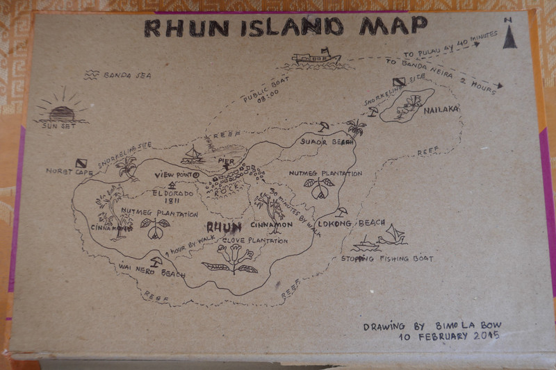 Banda Inseln - Insel Rhun