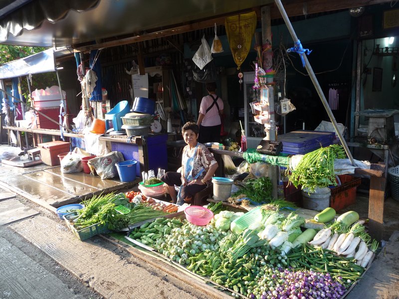 Samut Songkhram - Markt