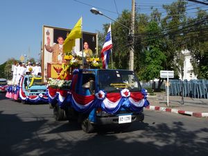 Chiang Mai - Prozession