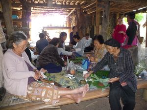 Pai - Vorbereitungen fuer das Reisfest