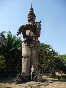 Vientiane - im Buddhapark