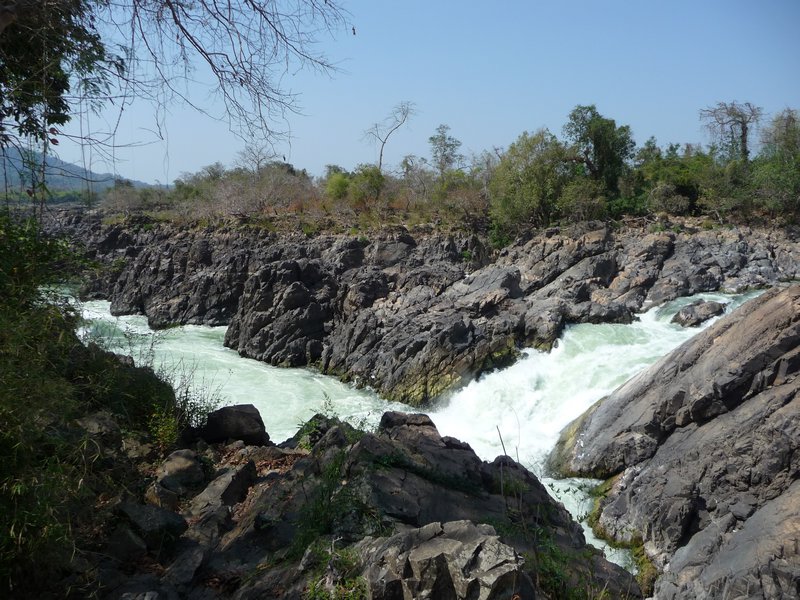 Don Khone - Tad Somphamit Wasserfall