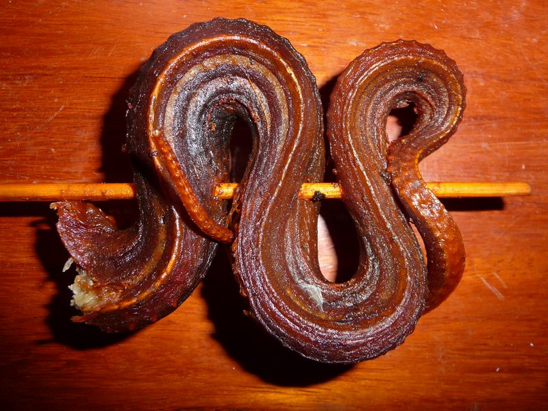 Banlung - Schlangensnack - knochig und nicht wirklich schmackhaft