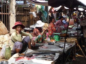 Kompong Chhnang - Markt