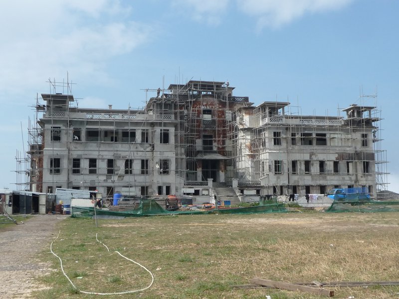 Bokor Nationalpark - Palace Hotel in Renovierung