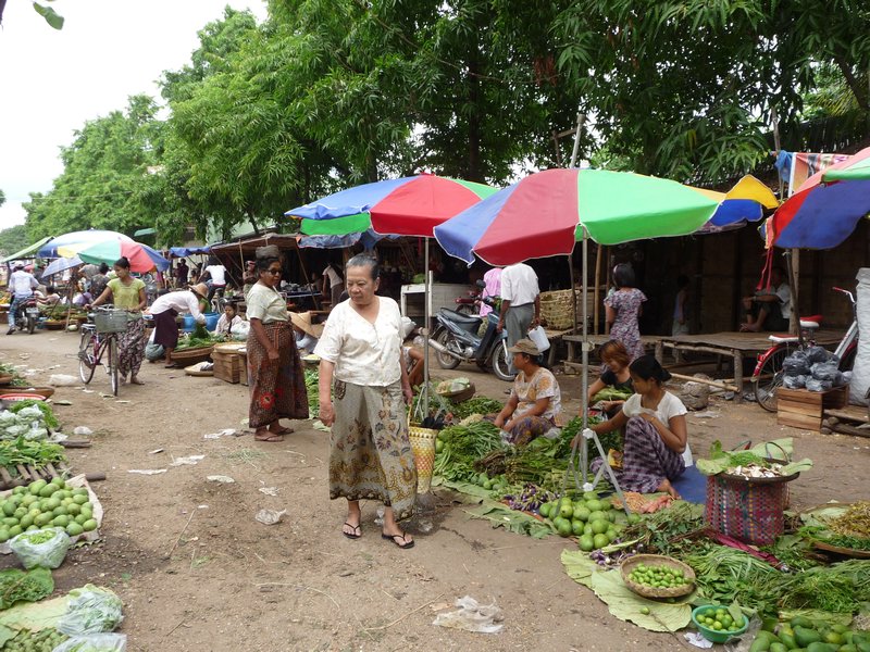 Pyay - auf dem Markt
