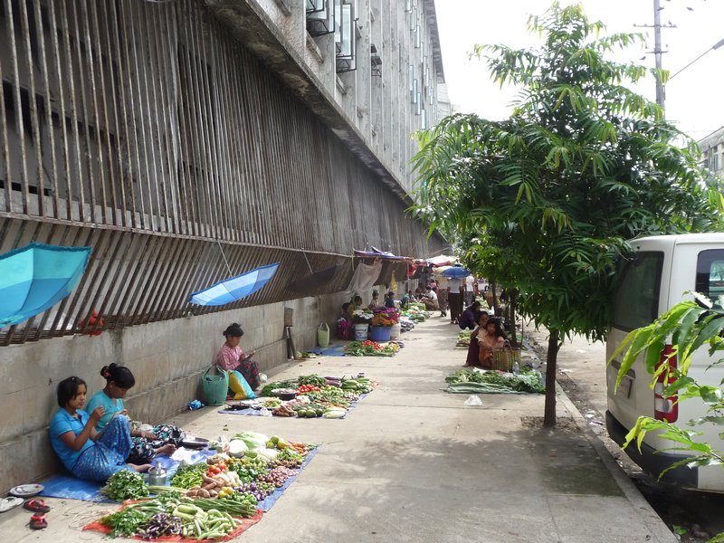Yangon - Markt