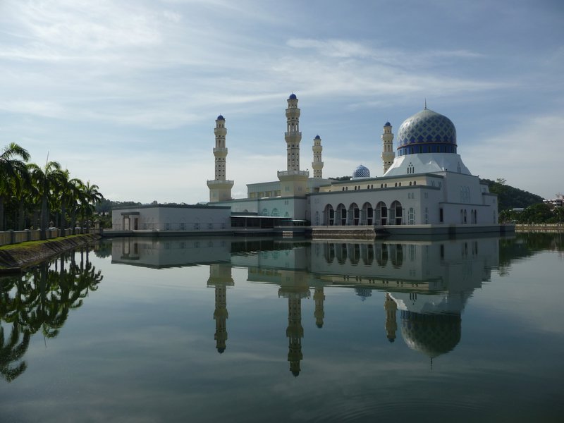 Kota Kinabalu - schwimmende Moschee