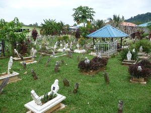 Kampung Santubong - Friedhof