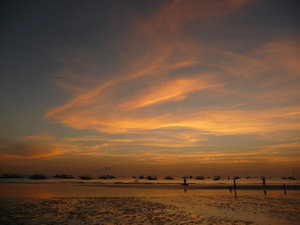 Boracay - Sonnenuntergang am White Beach