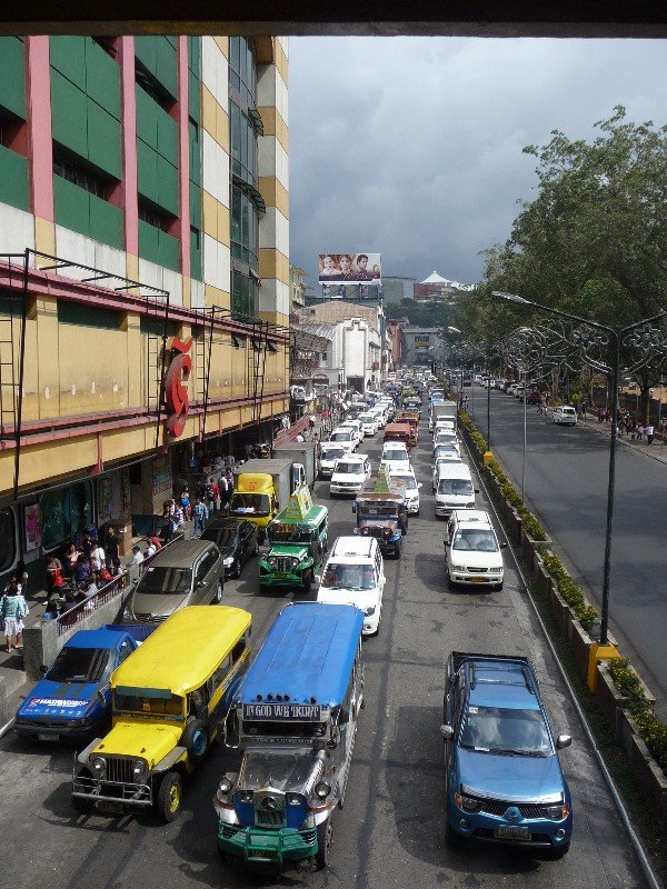Baguio - Taxi oder Jeepney, kaum private Autos