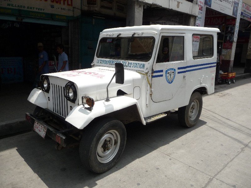 Baguio - Polizeiwagen