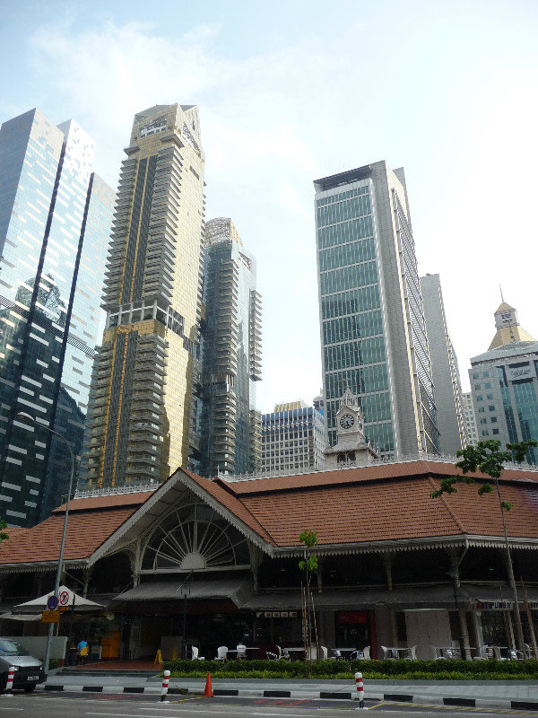 Singapur - alte und neue Architektur