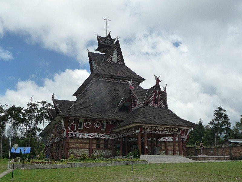 Berastagi - Kirche der Karo-Leute