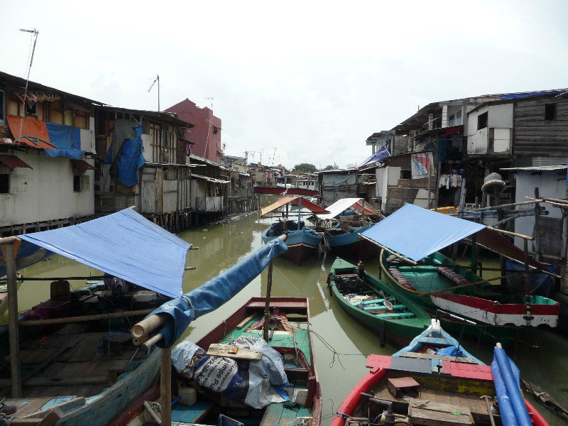Jakarta - beim Fischermarkt