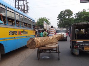 zwischen Mayapur und Kalkutta