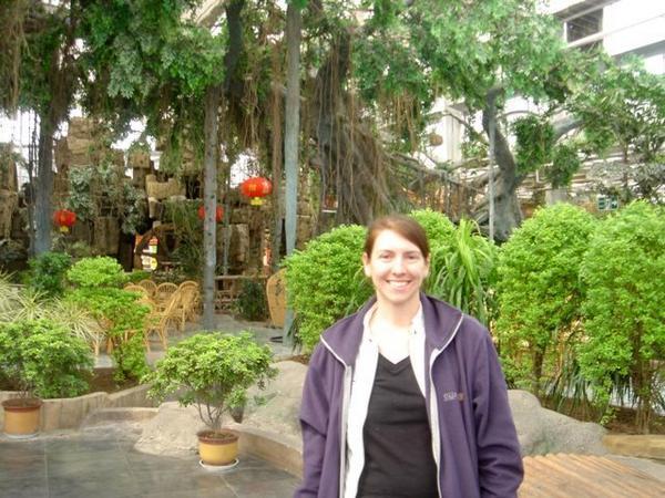 Me at the Botanic Garden Restaurant