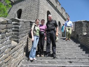 3 Generations on the Great Wall of China