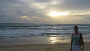 Me at Karon Beach at sunset