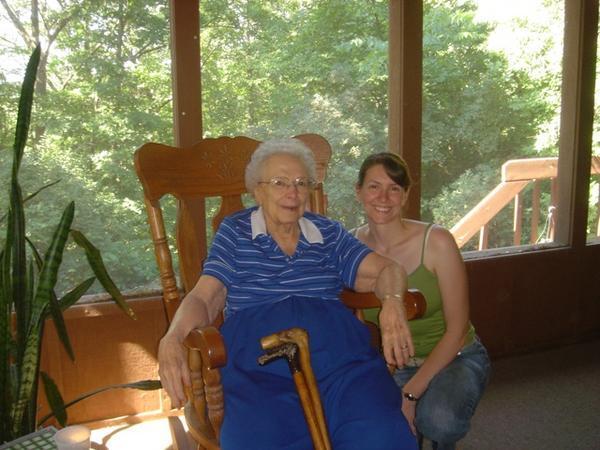 Grandma Y and I