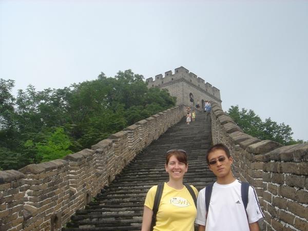 Victor and I on the Great Wall