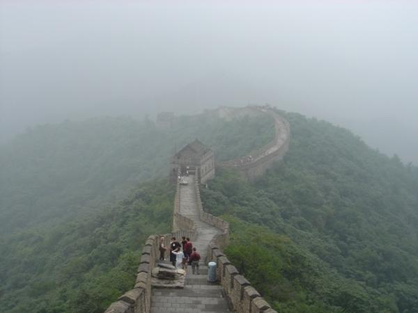 Haze on the Great Wall