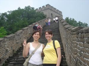 Susan and I on the Great Wall