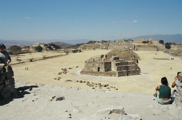 Monte Alban in February 2006