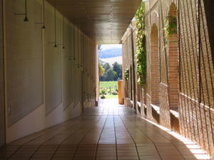 Hallway at Domaine Chandon