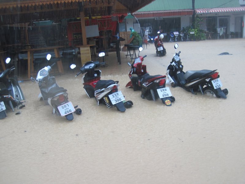 Flood in Patong