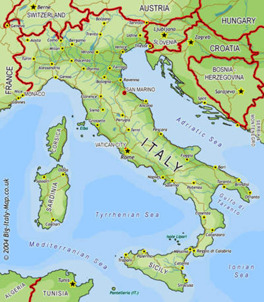 Crossing Italy