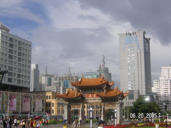 Downtown Kunming