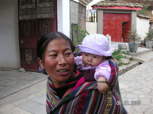 Tibetans - old and young