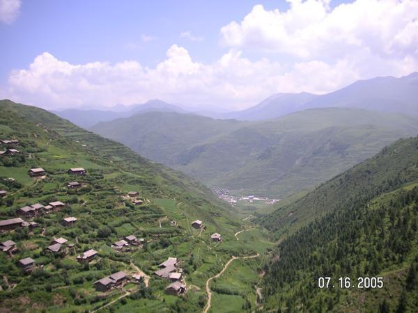 View of Songpan 