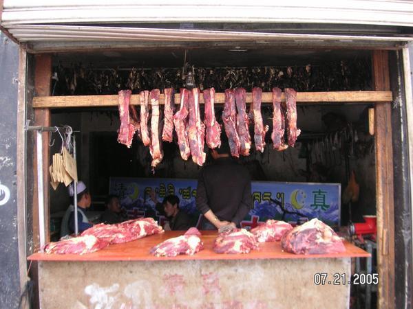 Tibetan Meat Market