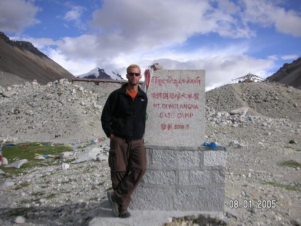 Mt Everest Base Camp sign