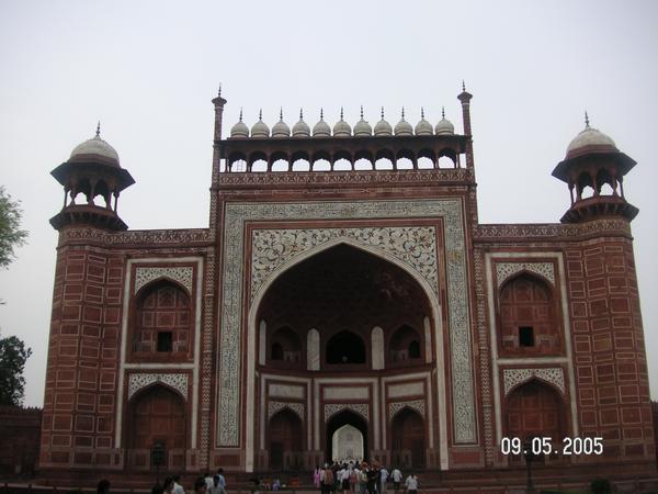 West Gate entrance to Taj Mahal