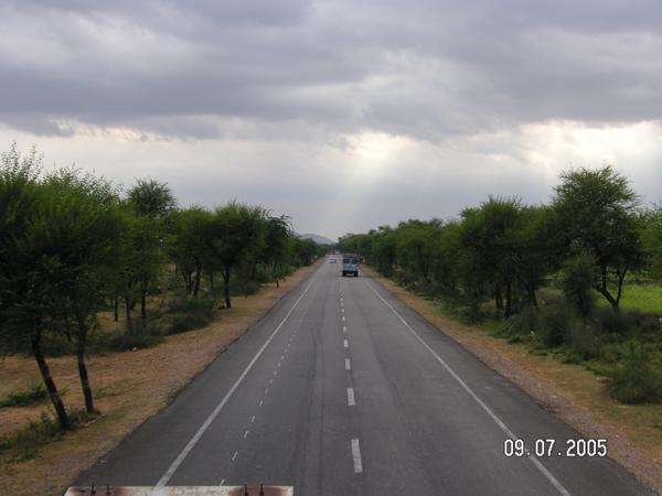 Approaching Jaipur