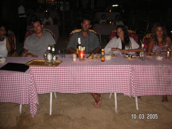 Shabbat Dinner on the beach