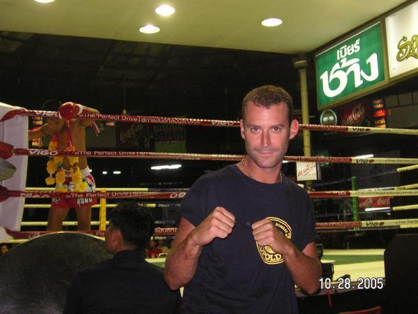 At Thai Boxing Match
