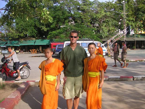 Me and young monks