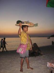 Woman carrying load