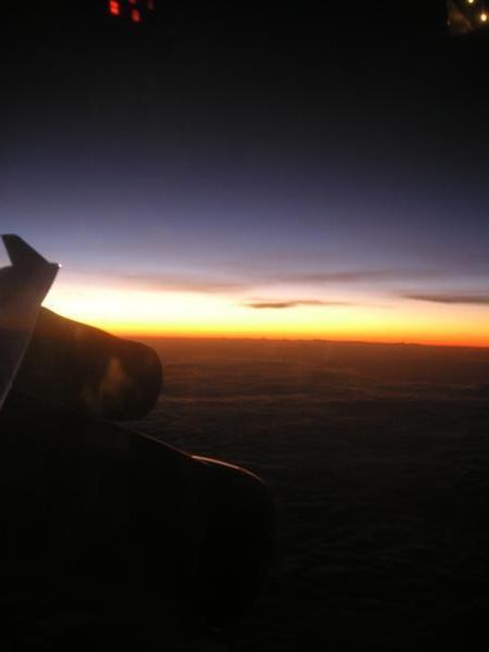 Sunrise on Africa