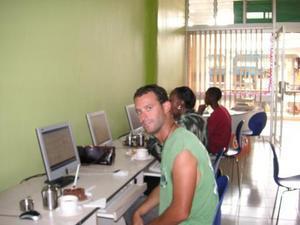 Internet-ing in Kampala