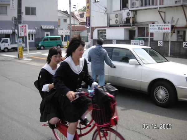 School girls in Shimoda