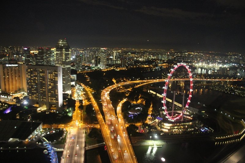Singapore Skyline at Night pt. 2
